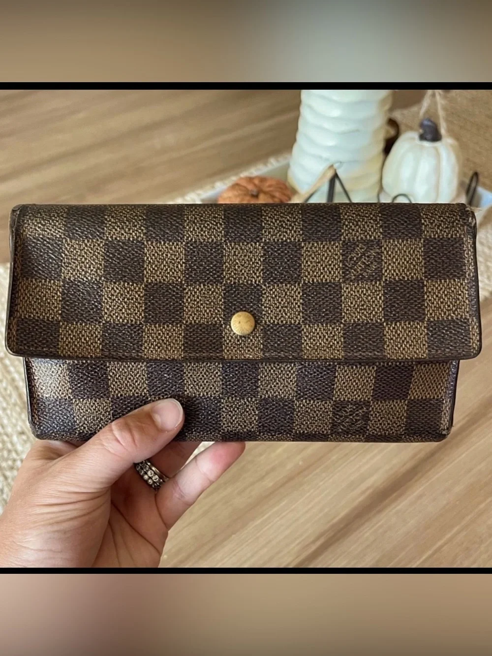 Louis Vuitton Damier ebene wallet